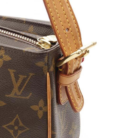 Louis Vuitton Viva Cite Monogram Shoulder Bag Canvas Leather Brown - Picture 8 of 10